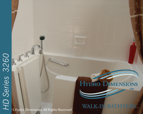 Hydro Dimensions 3260 Walk In Tub
