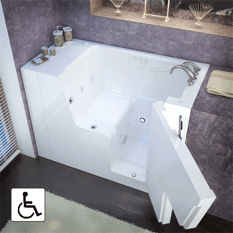 wheelchair transfer bathtub