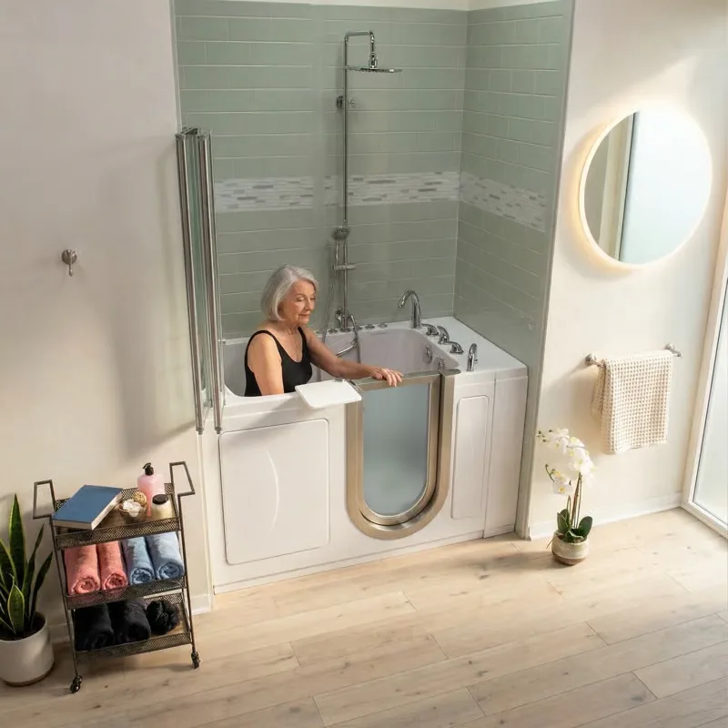 Ella's Bubbles Royal walk in tub, 32 x 52, 23 inch wide seat